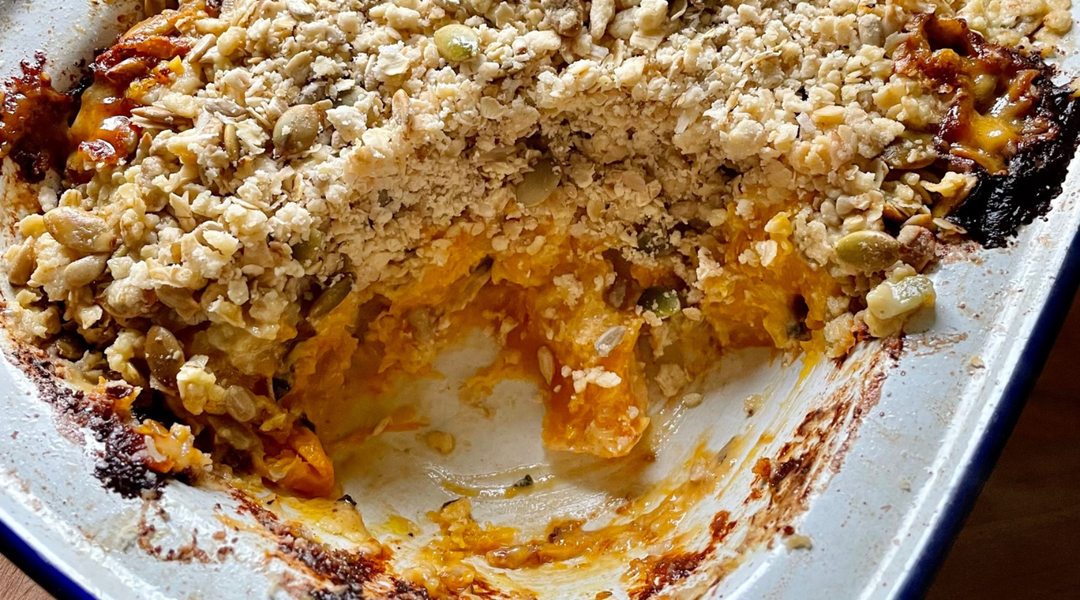 Nicole's Roast Squash & Pevensey Blue Crumble