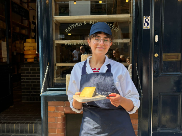 Blue cheese for breakfast (an Anne Saxelby Legacy Fund apprentice’s view on all things Neal’s Yard Dairy)