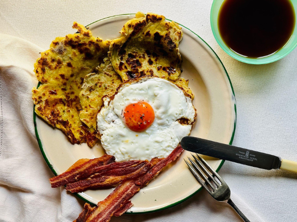 Fiona's Gubbeen Potato Farls