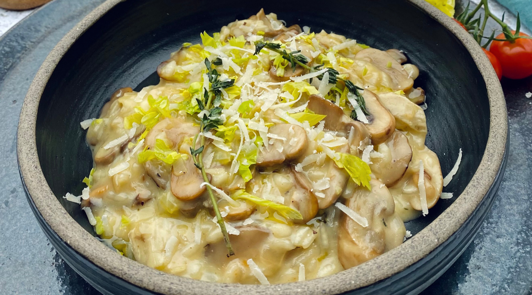 Neal's Yard Dairy Mushroom & Tunworth Risotto